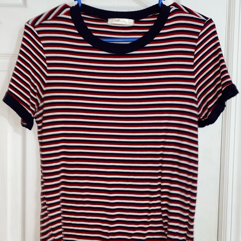stripped t-shirt